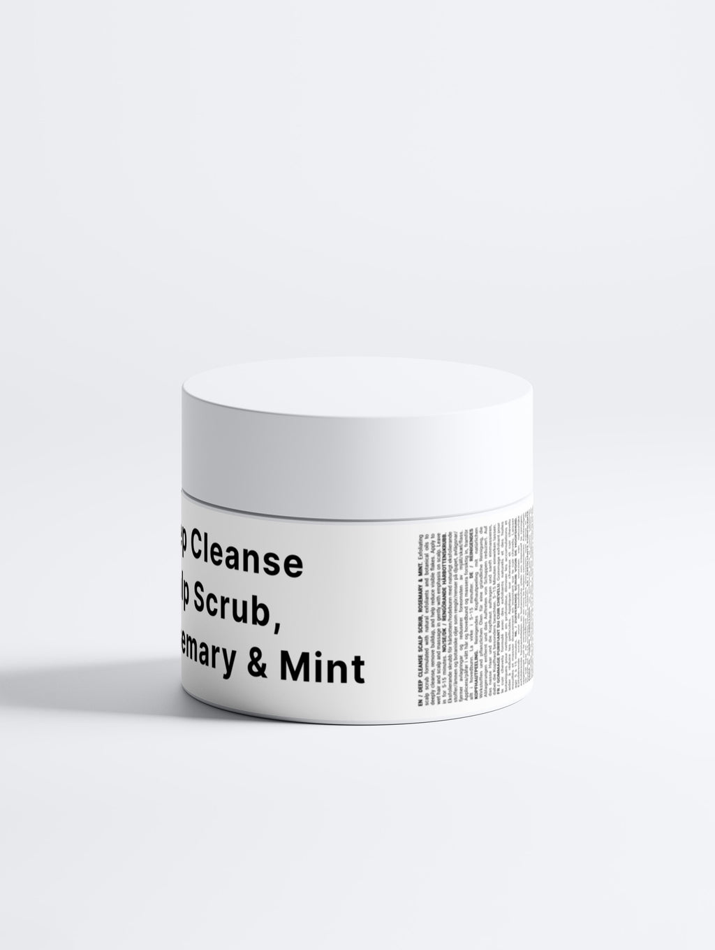 Deep Cleanse Scalp Scrub, Rosemary & Mint